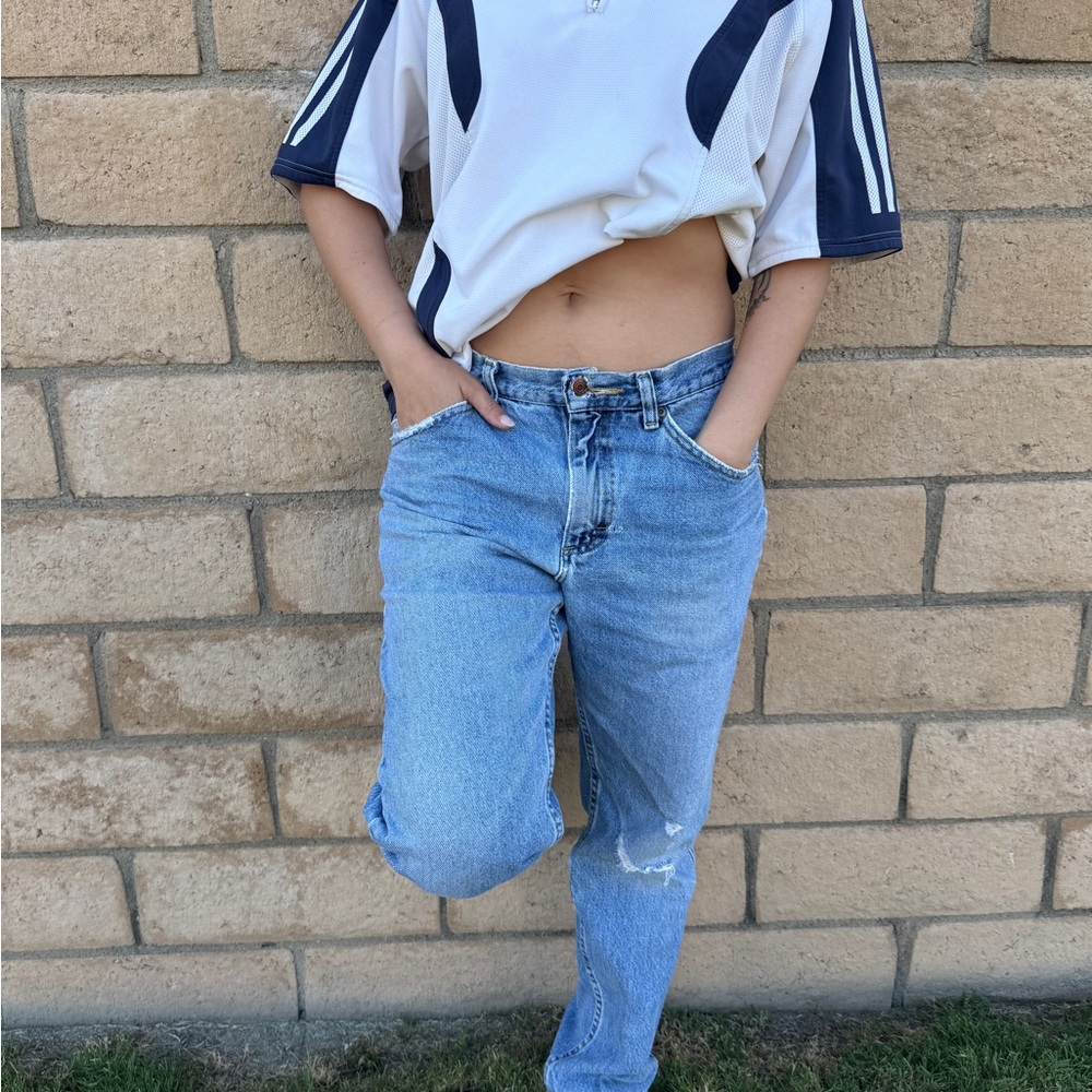 Lee Light Blue Denim Jeans - Picture 11 of 14